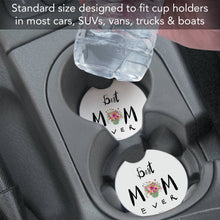 Best Mom Ever Bulk Absorbent Stone Car Coaster