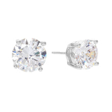 CZ Gold Dipped Post Earrings