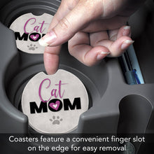 Cat Mom Bulk Absorbent Stone Car Coaster