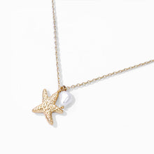 Gold Dipped Starfish Necklaces