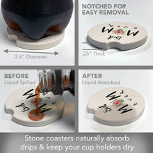 Best Mom Ever Bulk Absorbent Stone Car Coaster