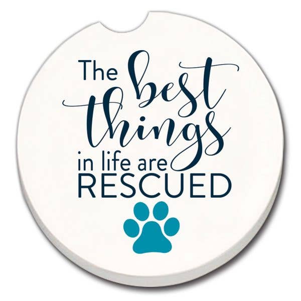 Rescued Bulk Absorbent Stone Car Coaster