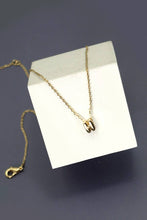 MINI PERSONALIZED INITIAL 3D BUBBLE LETTER NECKLACE