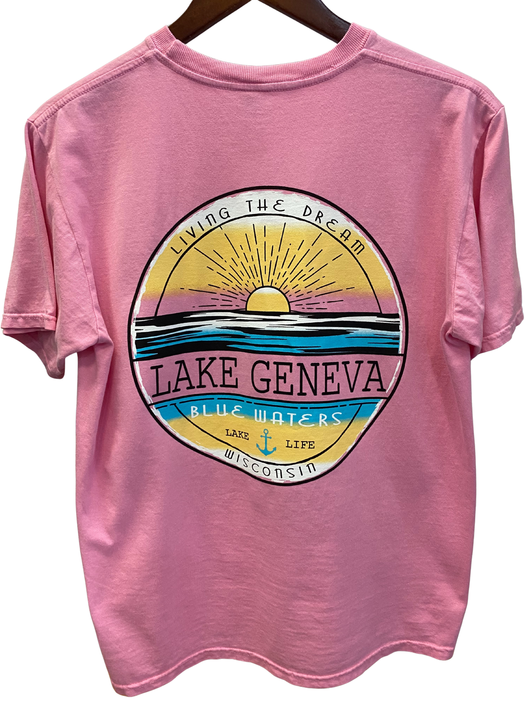 Living the Dream Lake Geneva Tee
