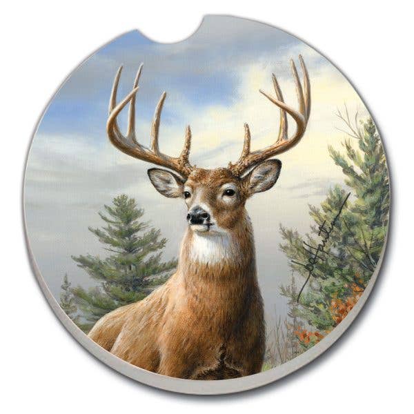 Morning Light Bulk Stone Car Coaster