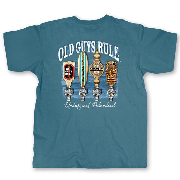 Old Guys Rule Tee Shirt Untapped Potential